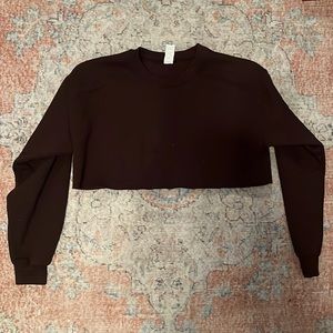 Nasty Gal Cropped Sweatshirt